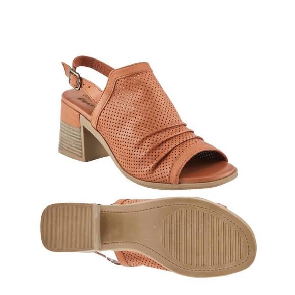 NEW SPRING STEP SHOES women noctium sandals in camel - Picture 2 of 2
